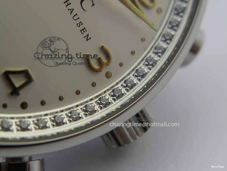 MIROTIME 1219 Portuguese IW3714 Diam ZF V2 1:1 Best Edition White Dial RG Numbers On Brown Leather Strap A79350 (Slim Movement) Fashionable 7246